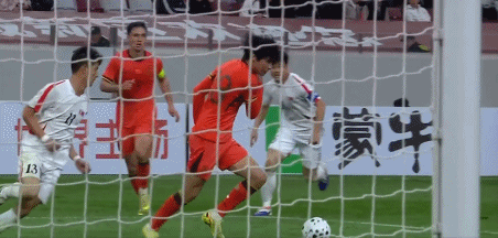 U23中国点球战平朝鲜 阵容调整成关键