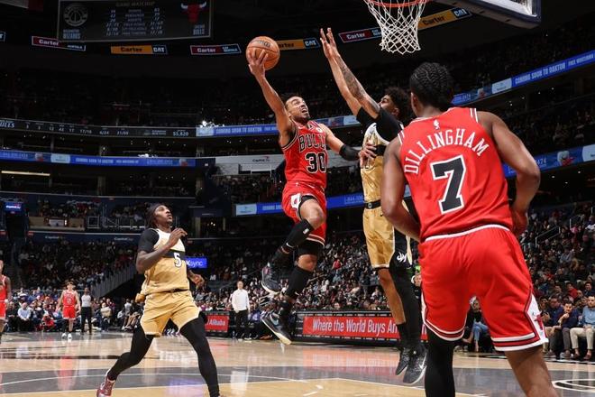 公牛三巨头合砍84分横扫奇才 奇才八连败追平队